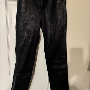 J Brand black Leather pants
